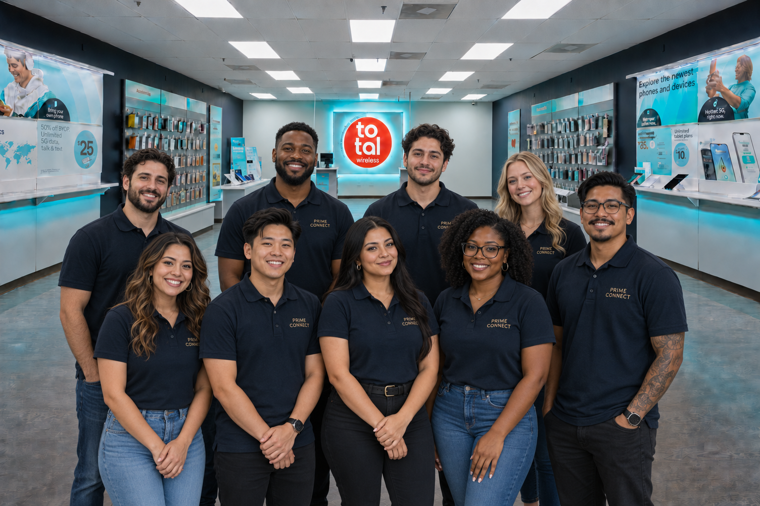 Prime Connect retail team